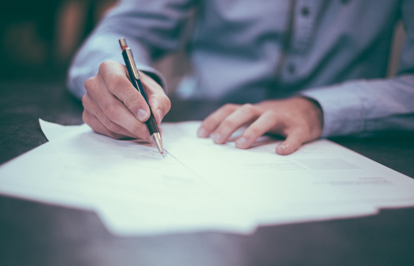 Signing a power of attorney