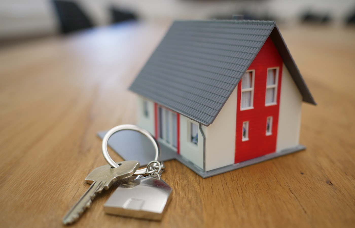 House keys representing property law services